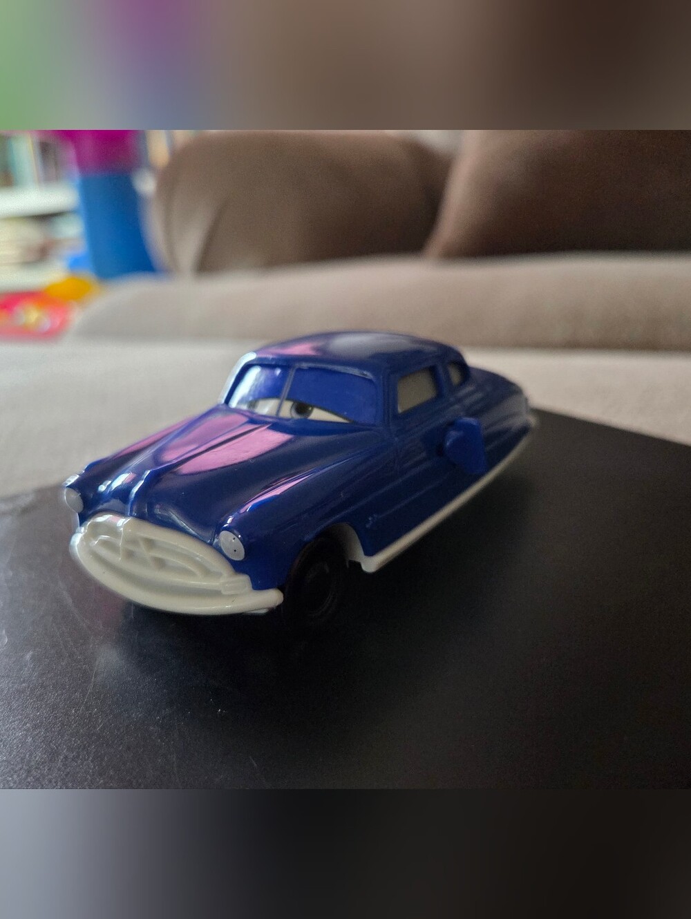Disney Pixar Cars McDonalds Happy Meal Toy Doc Hudson 2006 Working wind-up toy